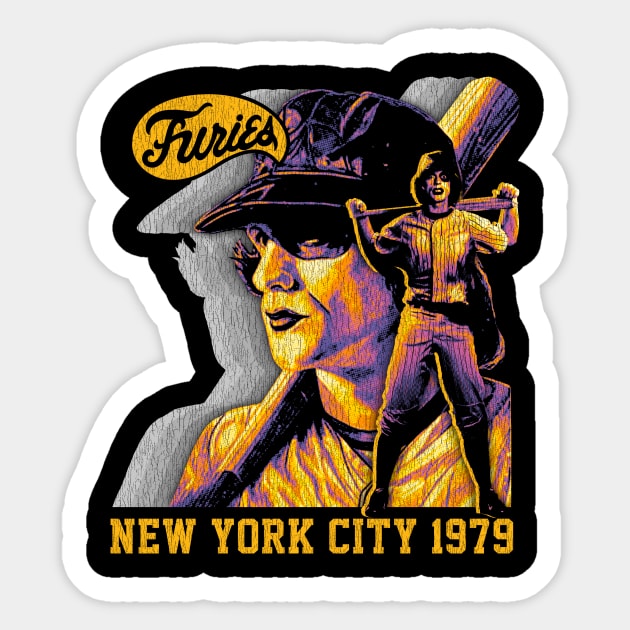 New York City Furies 1979 Sticker by sarsim citarsy